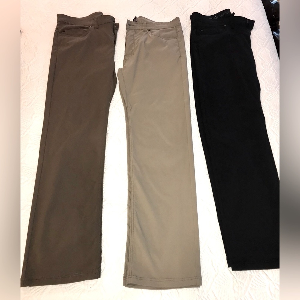 Prana Brion Pants x3